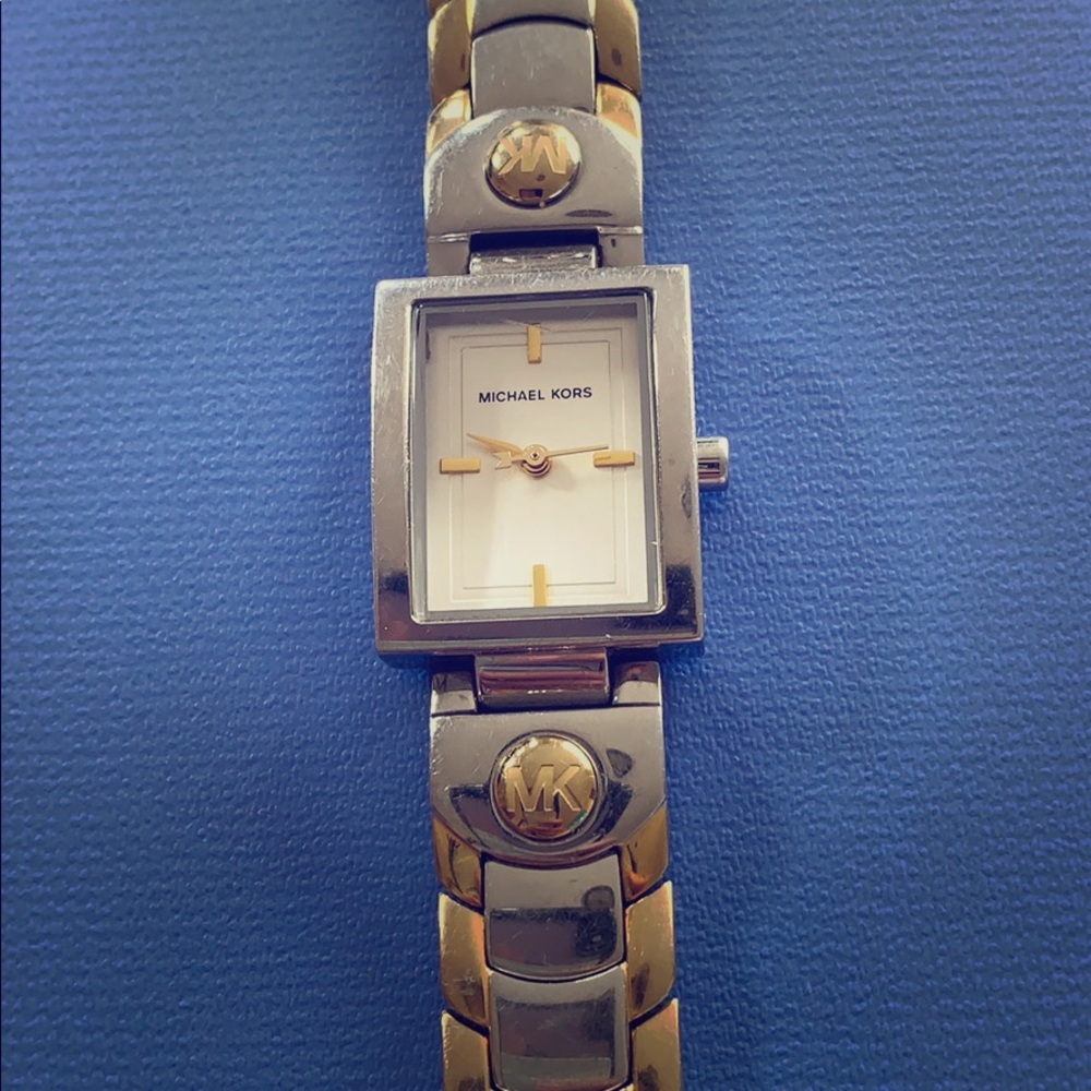 Michael Kors two toned watch